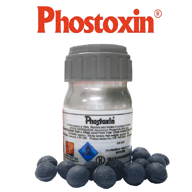 Phostoxin Aluminium Phosphide Spherical (30 x 3g) Tablets